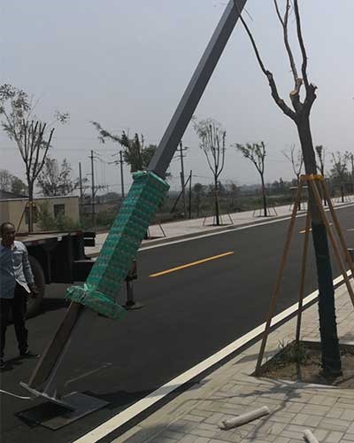 太陽能路燈安裝